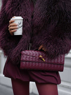 Violetta Woven Clutch