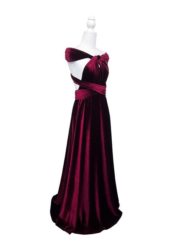 Velvet Multiway Convertible Infinity Dress
