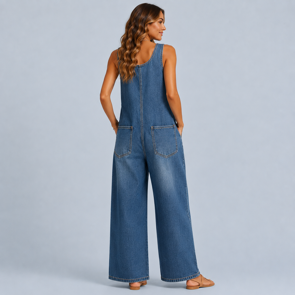 Lora™ | Vintage overaly Jumpsuit