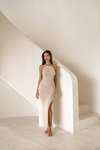 KIRA DRESS | SAND