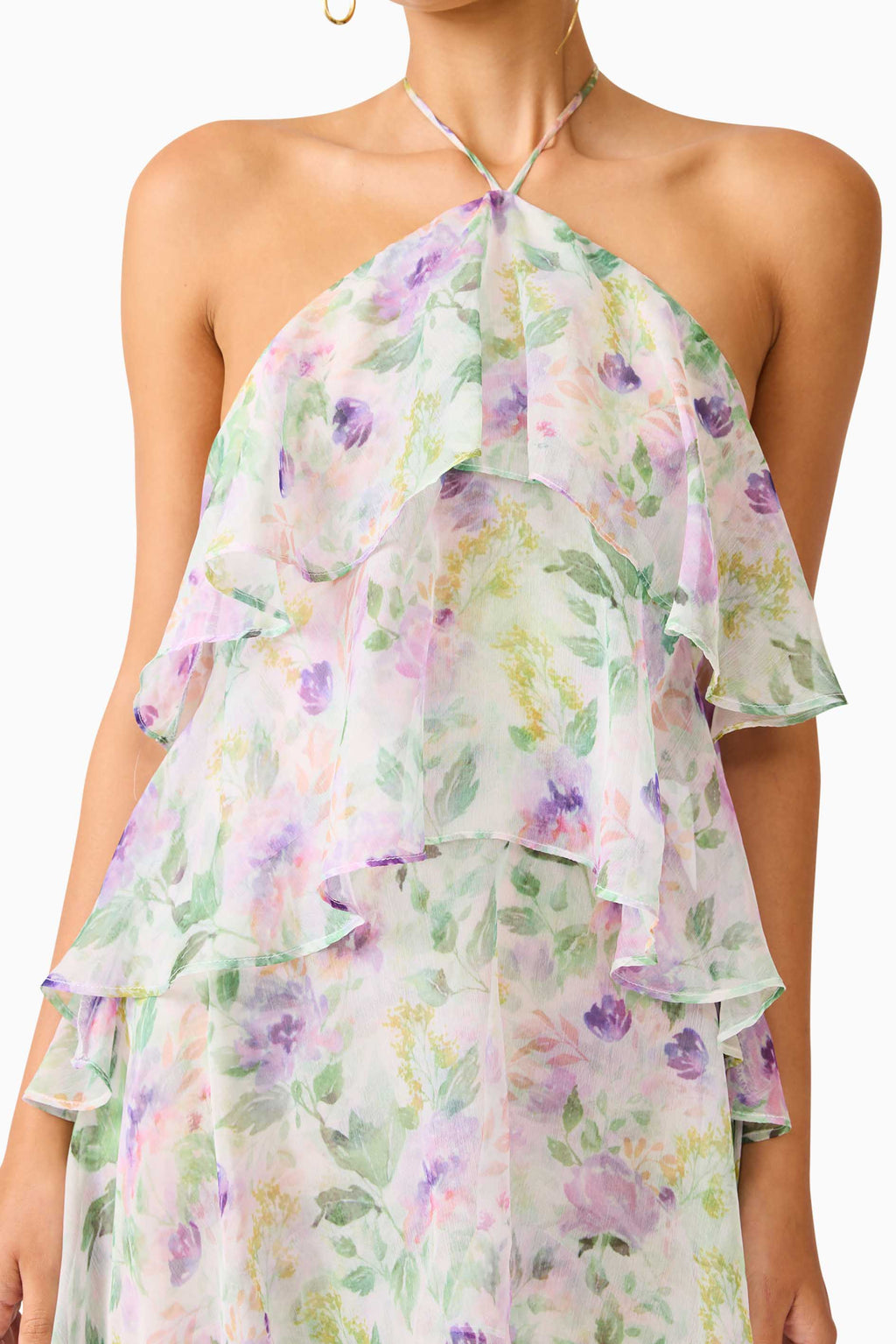 Mirabelle Cocktail Maxi Dress in Floral