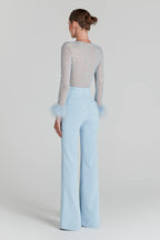 Amelia Blue Jumpsuit