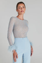 Amelia Blue Jumpsuit