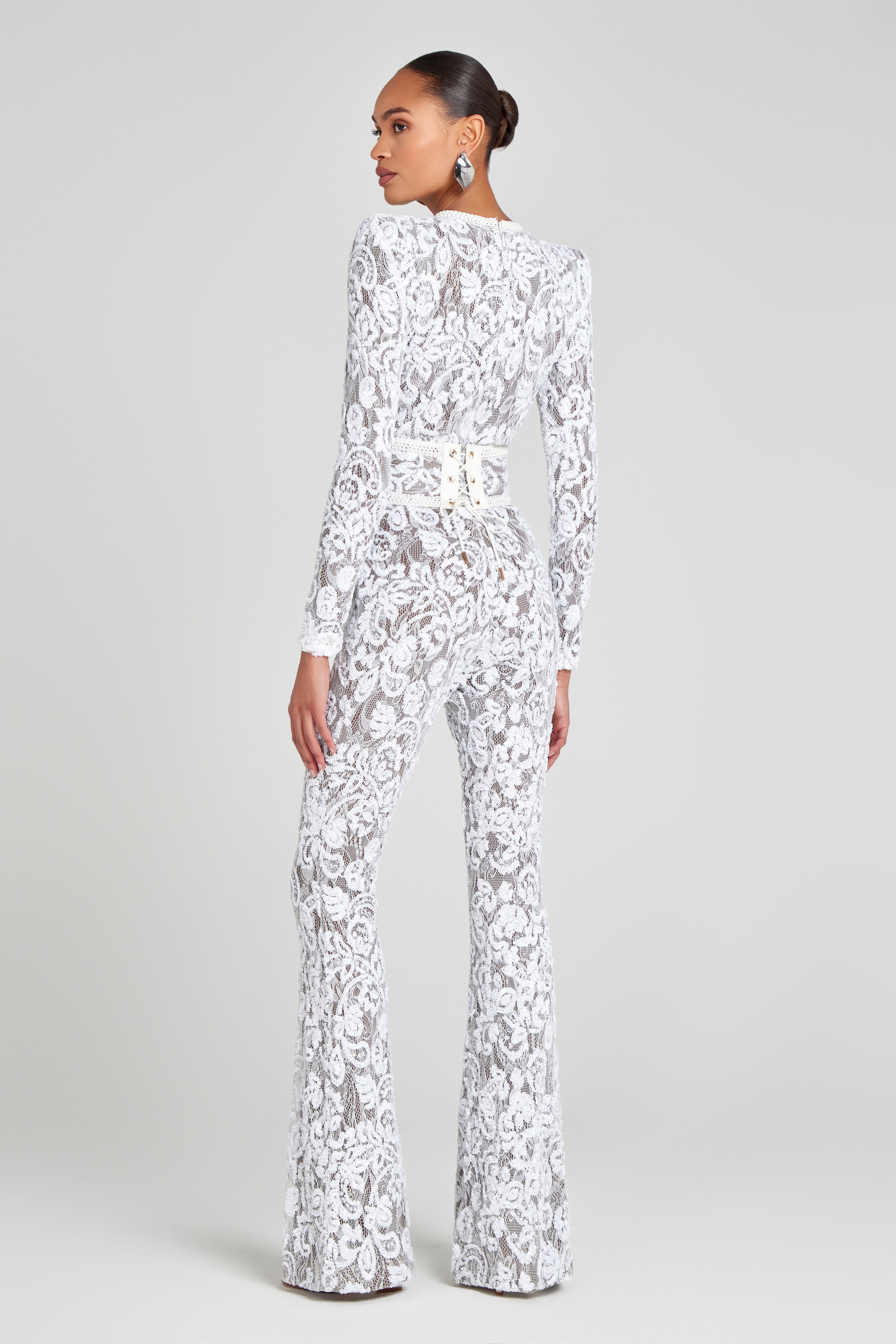 Bella White Jumpsuit