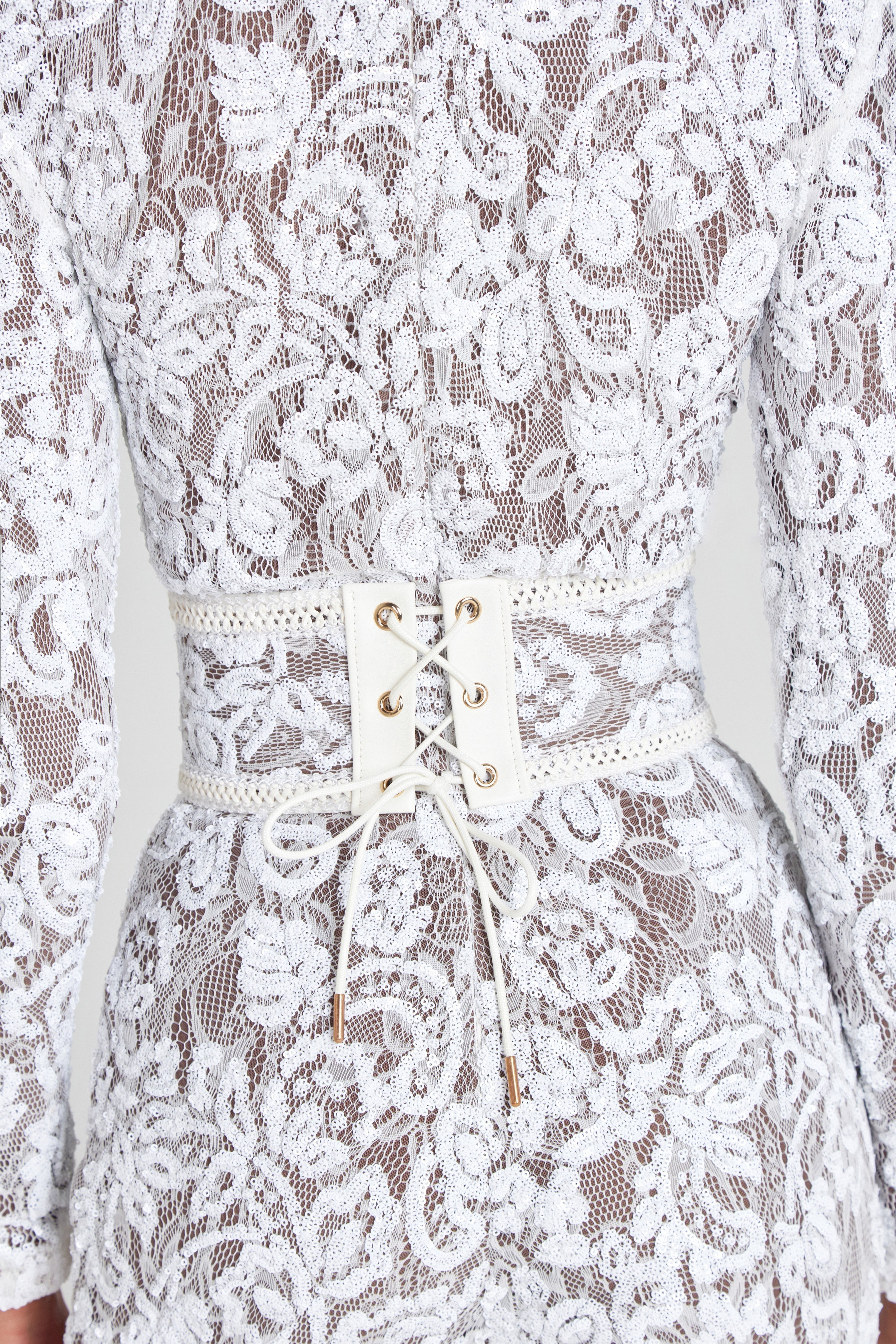 Bella White Jumpsuit