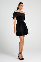 Carmen Black Dress