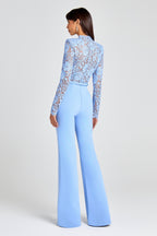 Maddie Blue Jumpsuit