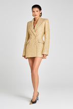 Monica Gold Blazer