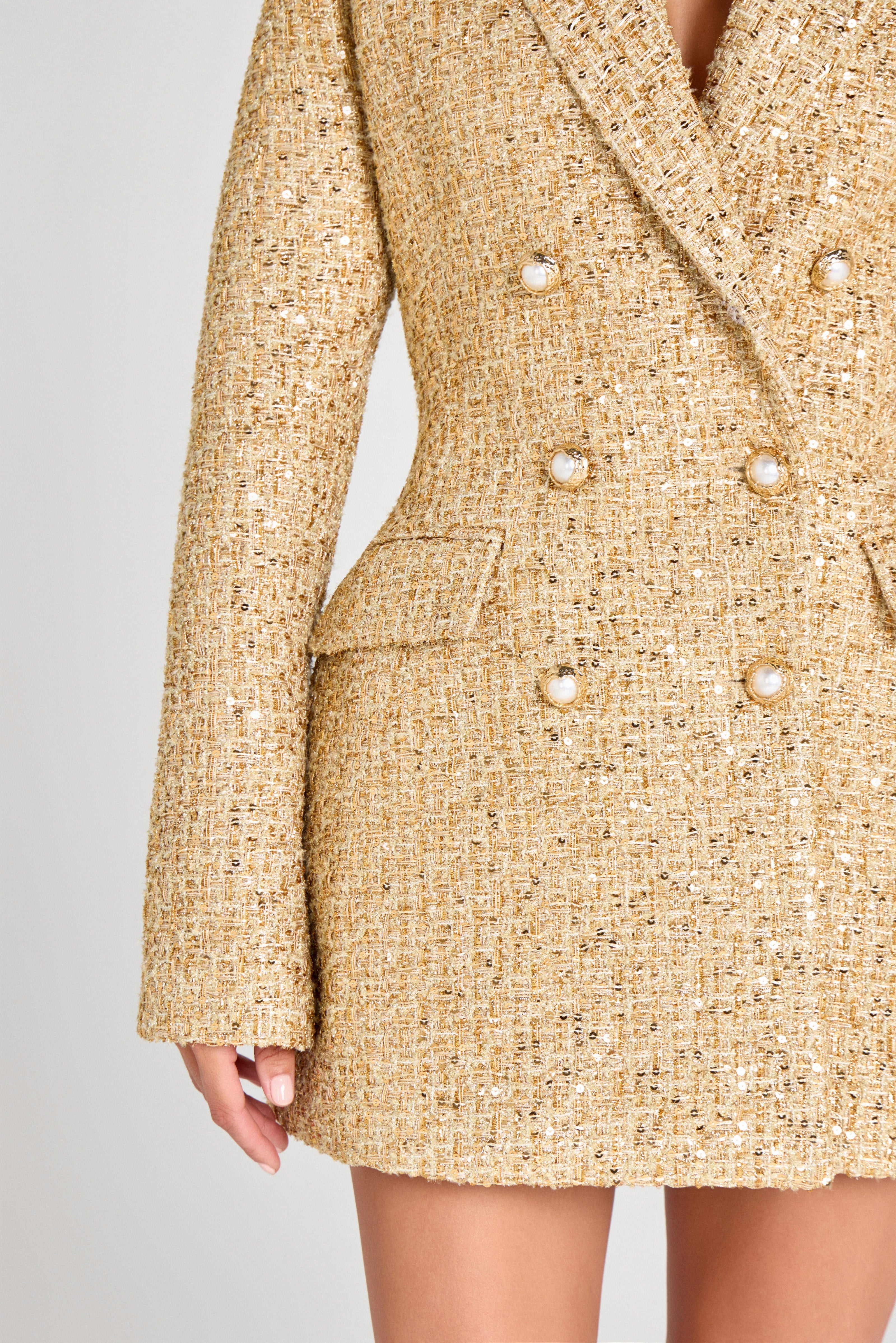 Monica Gold Blazer