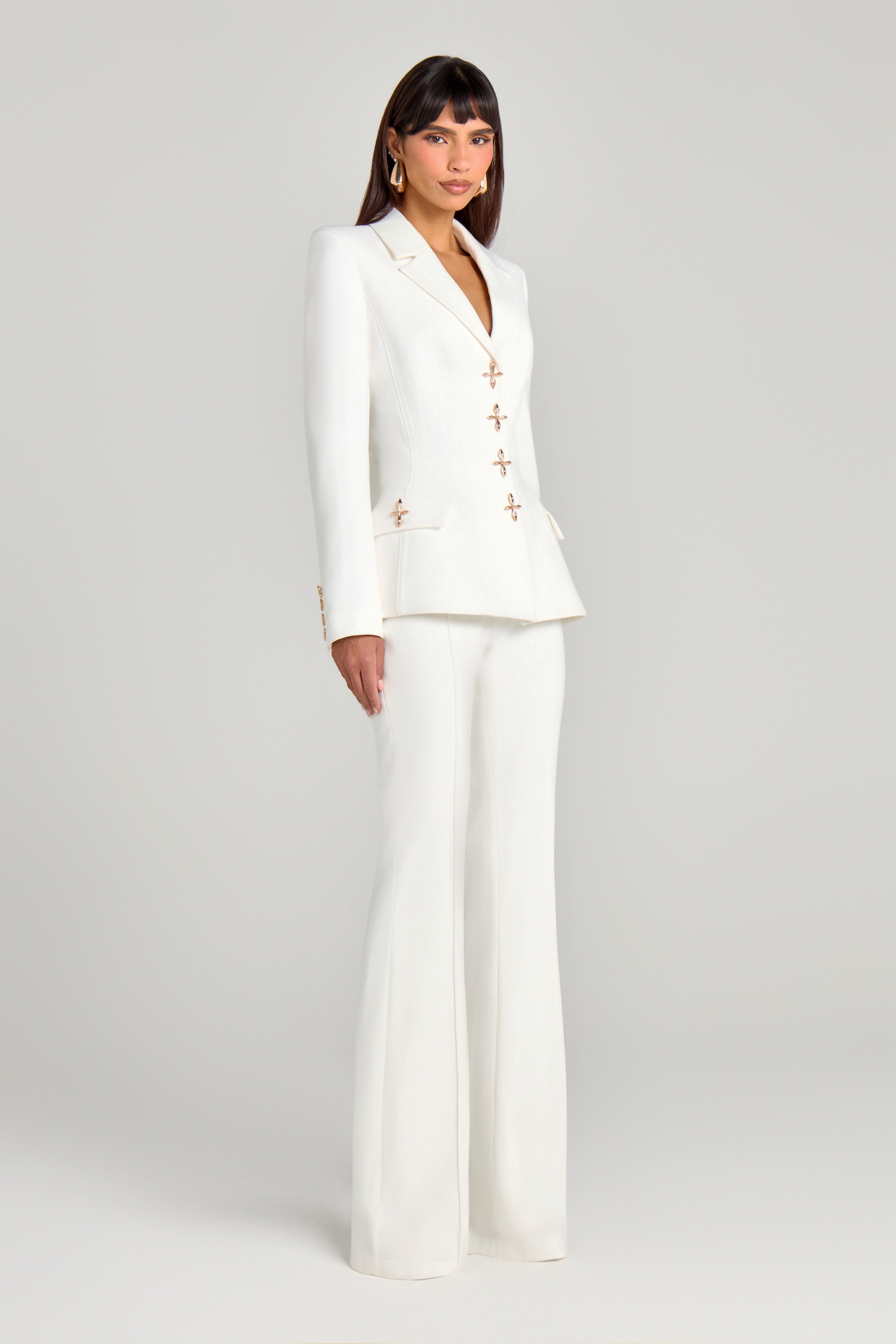 Nicola White Blazer