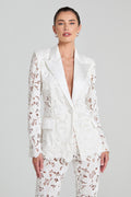 Valia White Blazer