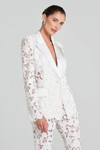 Valia White Blazer