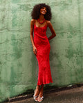 Evi Dress Red
