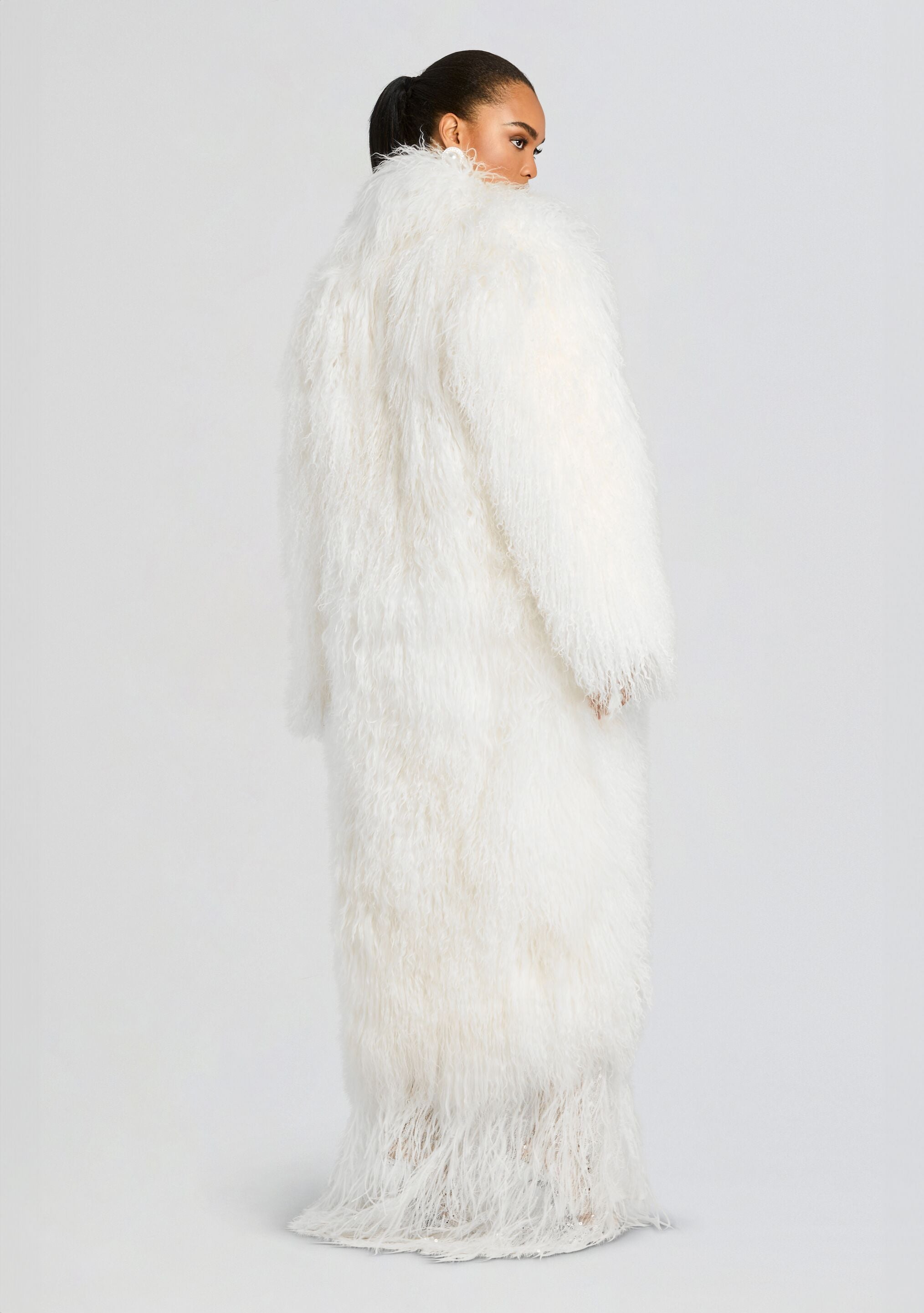 Mona - Long Fur Coat