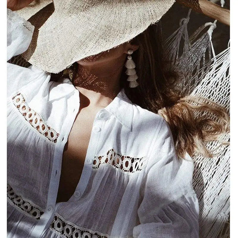 Mandarin Breeze Kaftan Cover-Up