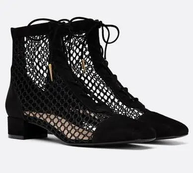 LAVINIA Mesh Casual Boots