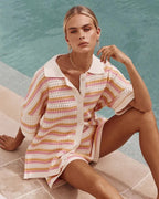 Bellatrix | Striped Summer Two-Piece Set
