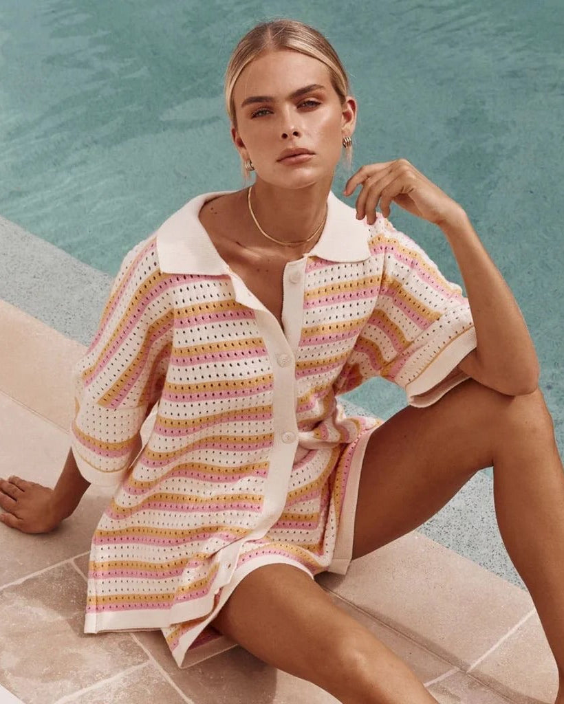 Bellatrix | Striped Summer Two-Piece Set