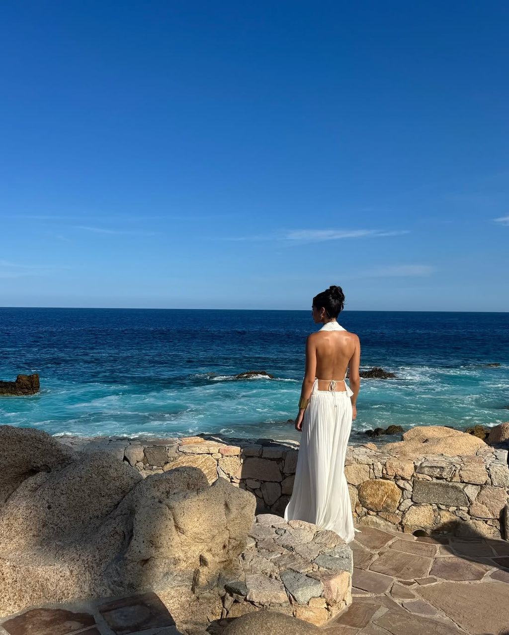 Celeste | Silk Skirt Top Set