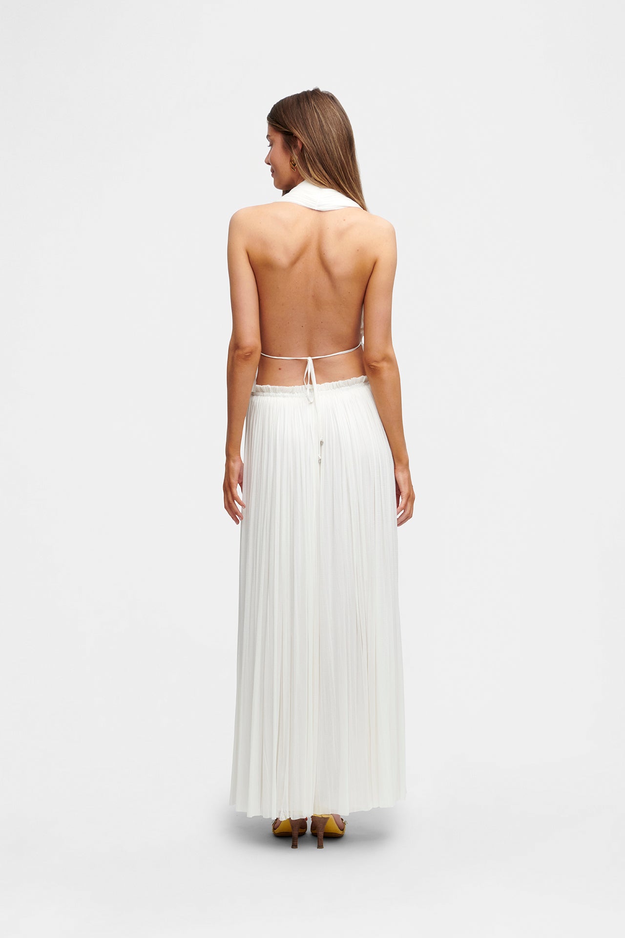 Celeste | Silk Skirt Top Set
