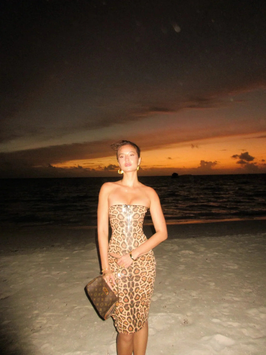 Roxanne | Sequin Corset Maxi Skirt Set