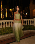 Zahra | Pleated Halter Summer Dress