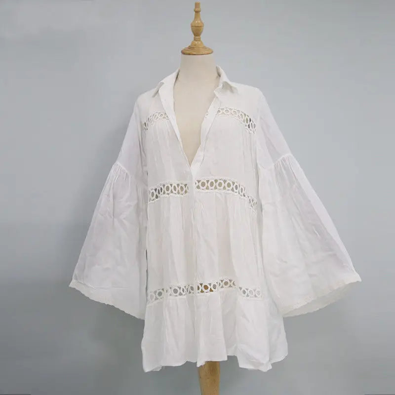 Mandarin Breeze Kaftan Cover-Up