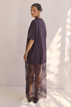 Ophelia Maxi Dress (Chocolate)