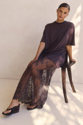 Ophelia Maxi Dress (Chocolate)