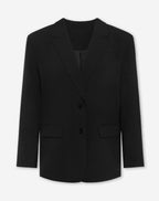 SAAR OVERSIZED BLAZER BLACK