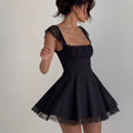 Lace n Grace Vintage Black Mini Dress