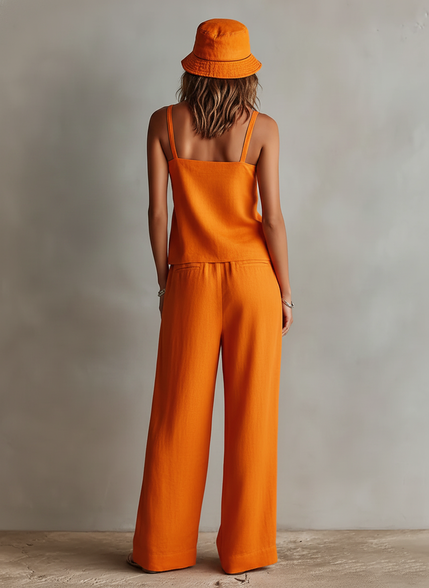 Sienna | Women's Linen Two-Piece Set