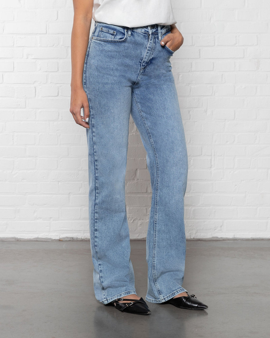 BOOTCUT JEANS BLUE