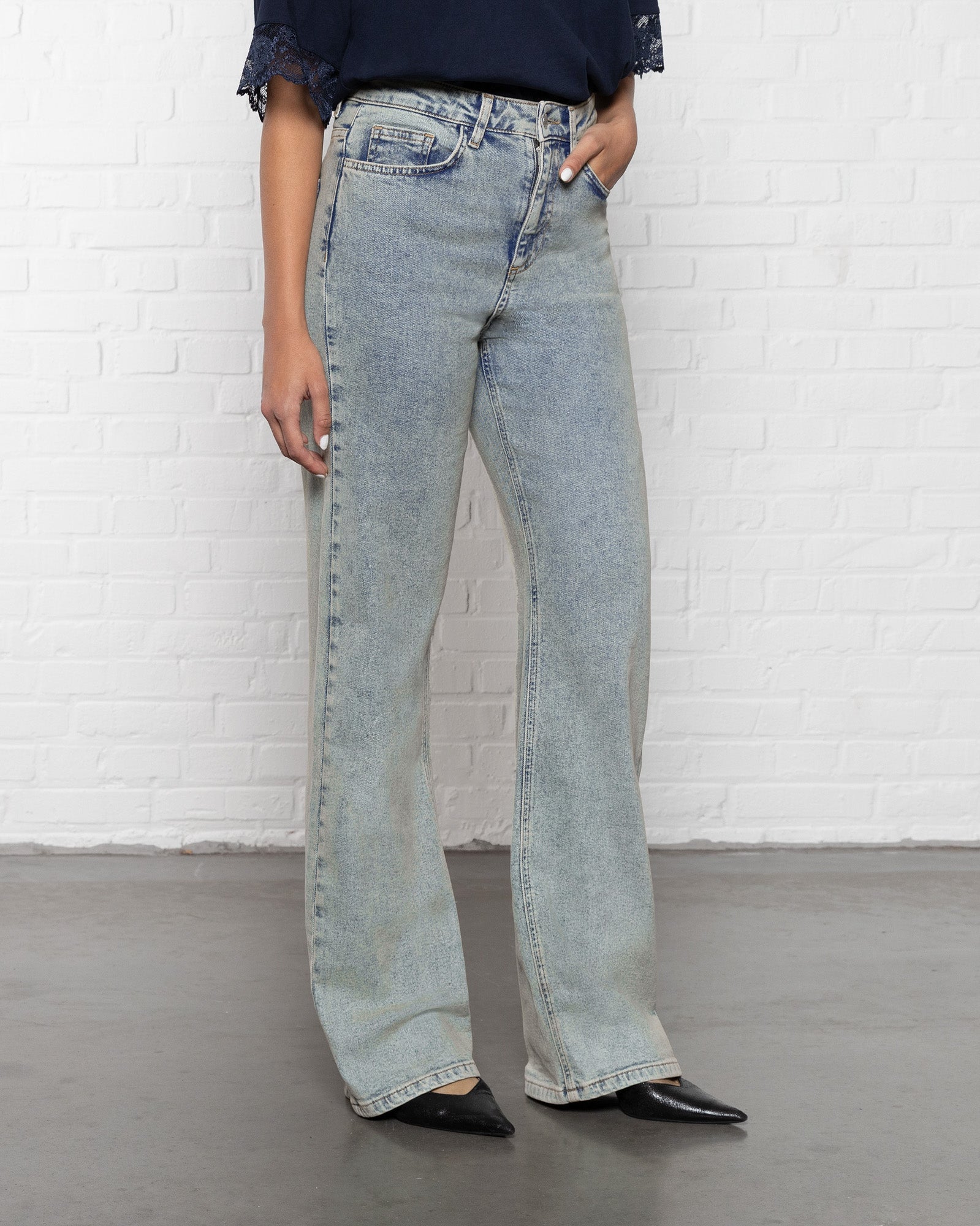 BOOTCUT JEANS VINTAGE BLUE