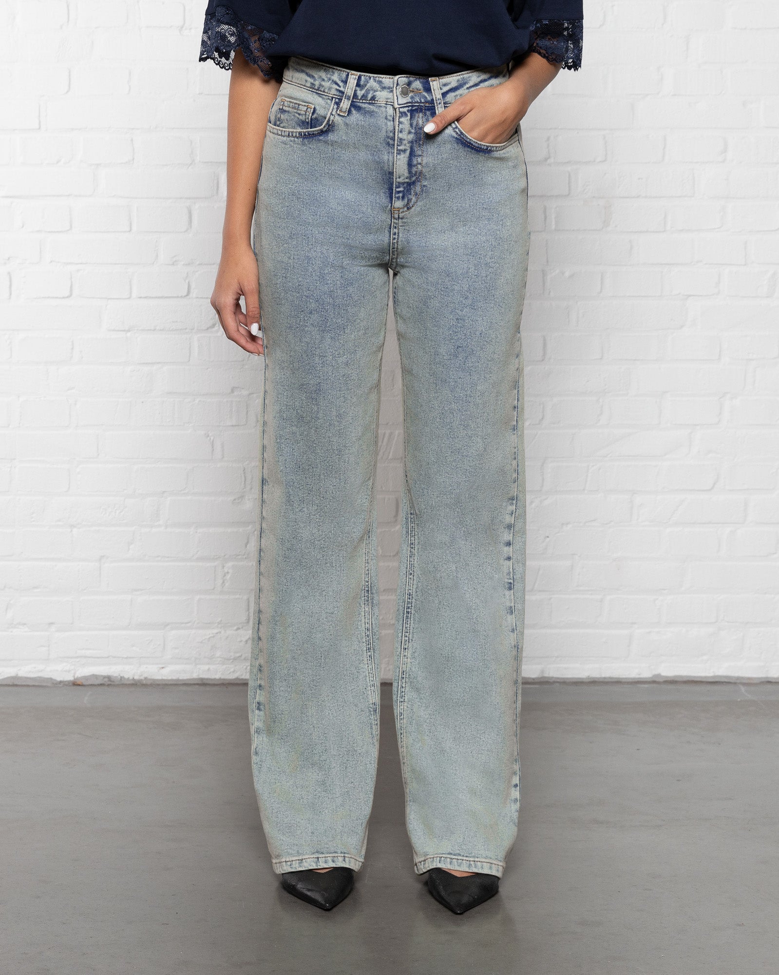 BOOTCUT JEANS VINTAGE BLUE