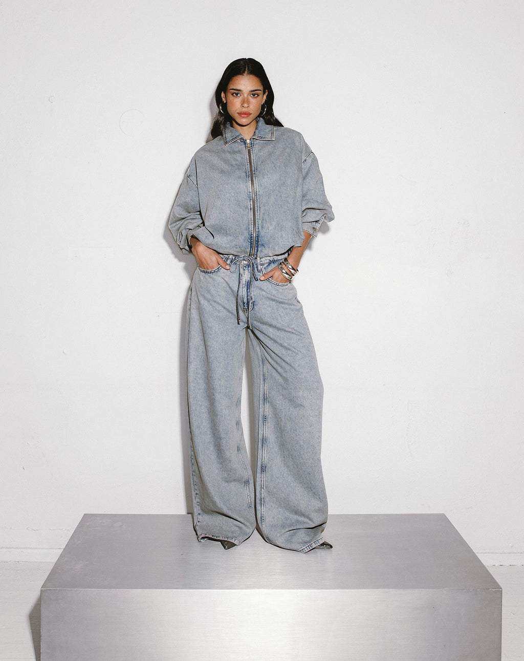 LOTTE BAGGY JEANS VINTAGE BLUE
