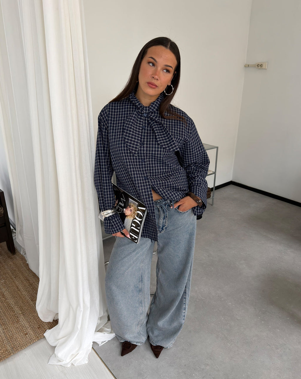 LOTTE BAGGY JEANS VINTAGE BLUE
