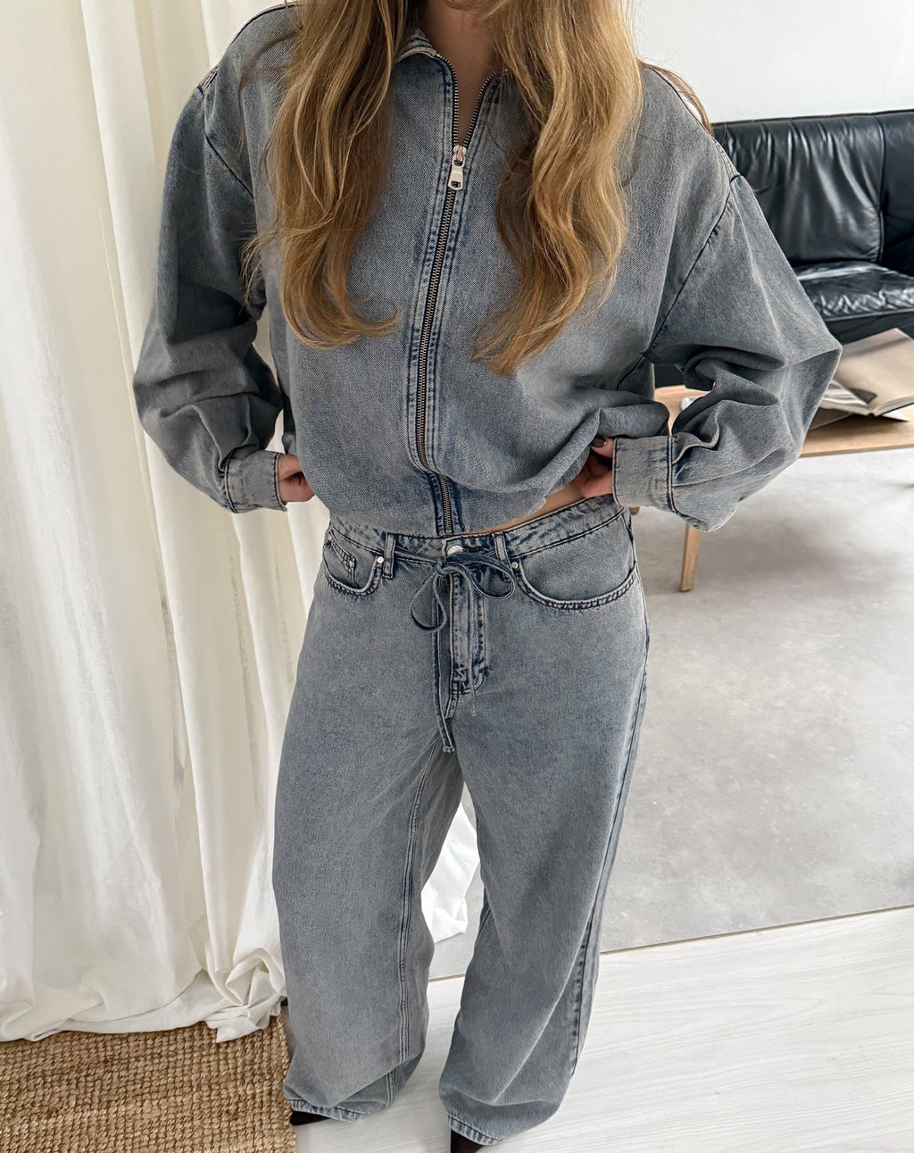 LOTTE BAGGY JEANS VINTAGE BLUE