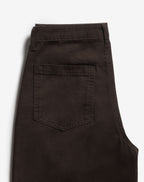 FLOWY DENIM WIDE LEG JEANS BROWN