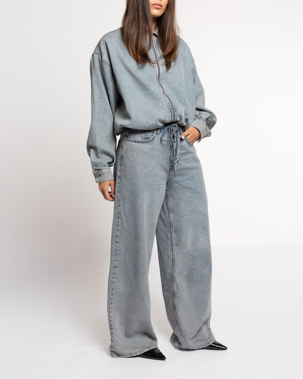 LOTTE BAGGY JEANS VINTAGE BLUE