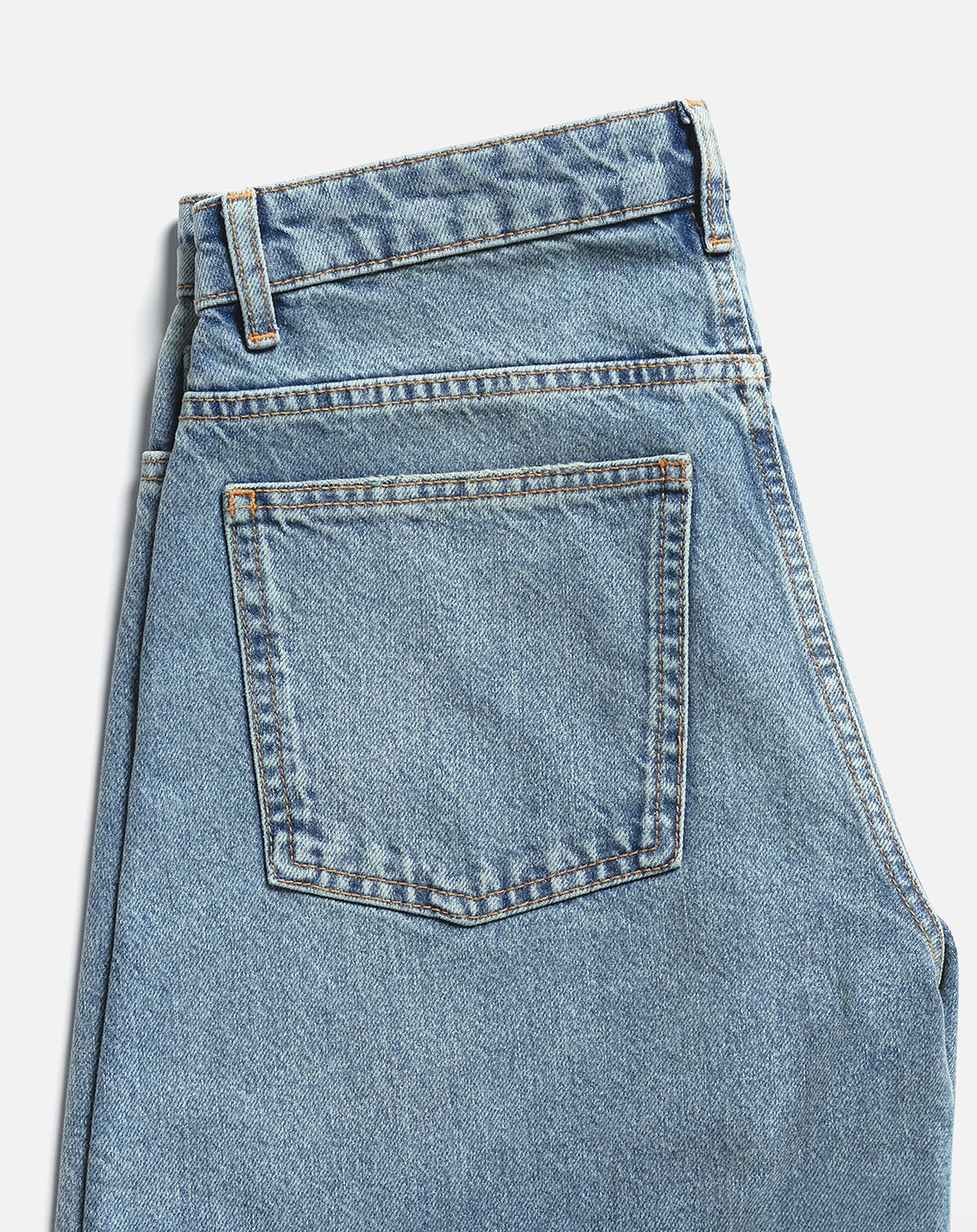 BARREL LEG JEANS BLUE