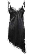 Sofie Satin Dress- Black