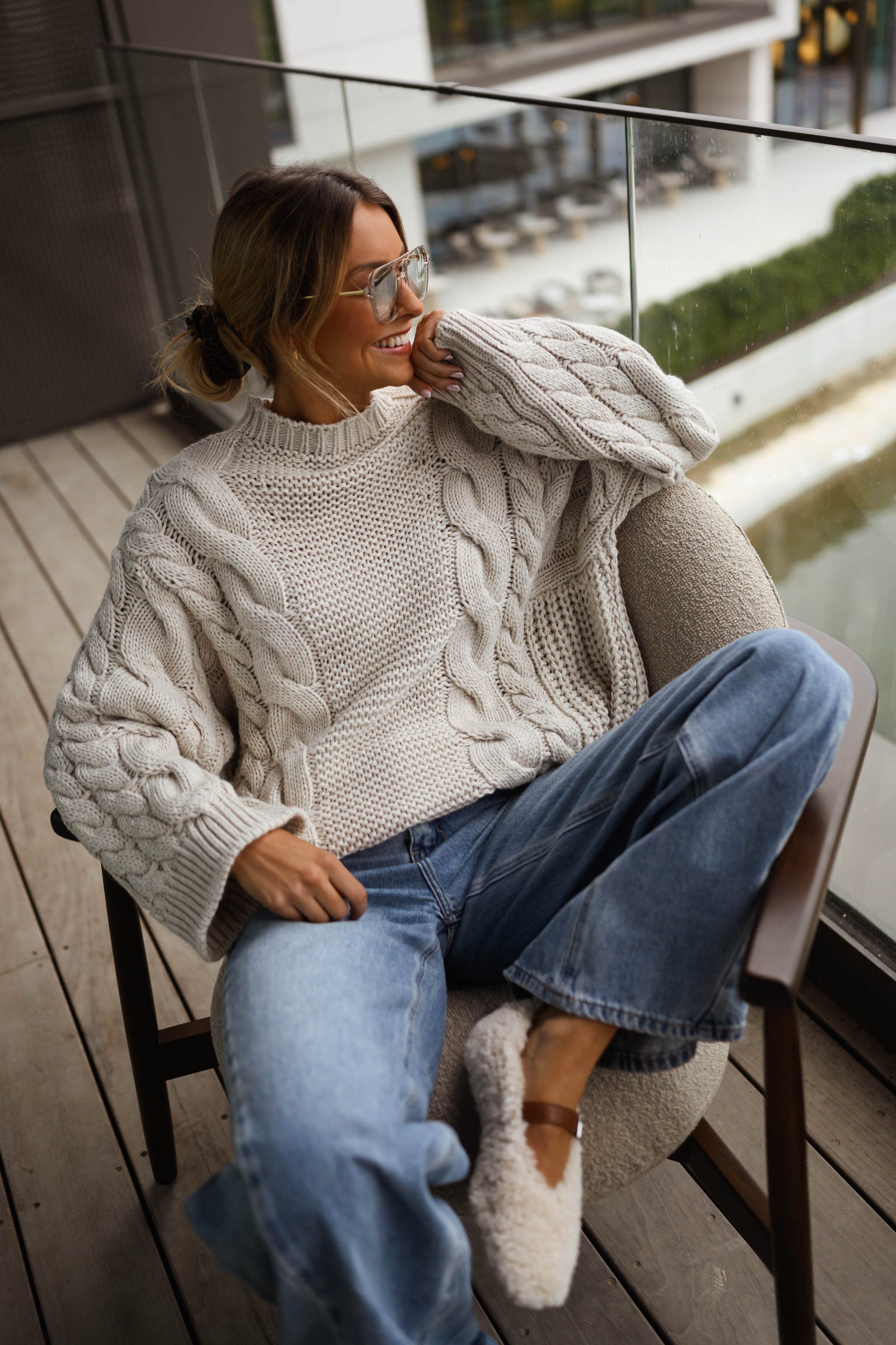 Twisted Knit Sweater