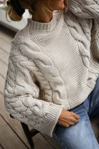 Twisted Knit Sweater