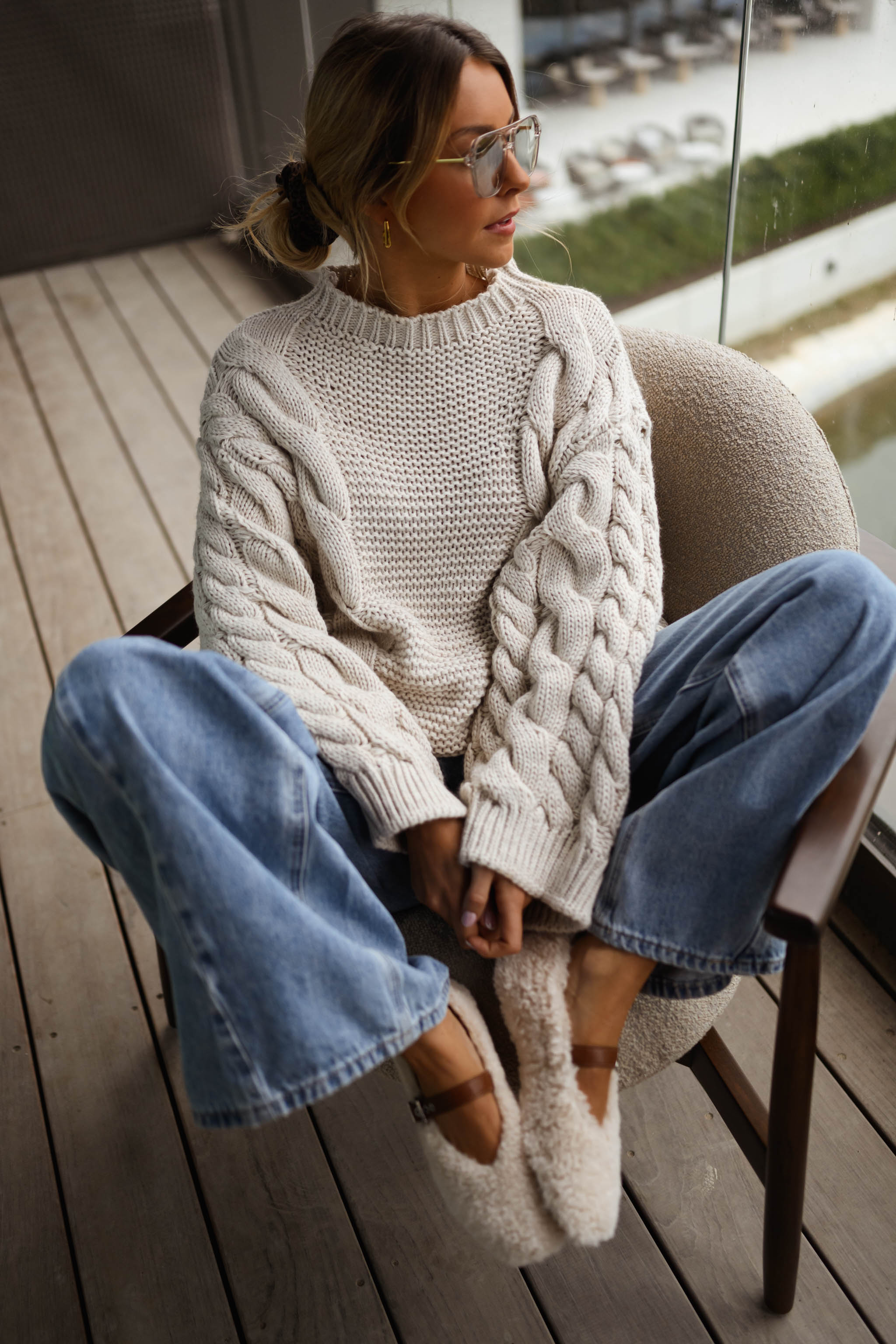 Twisted Knit Sweater