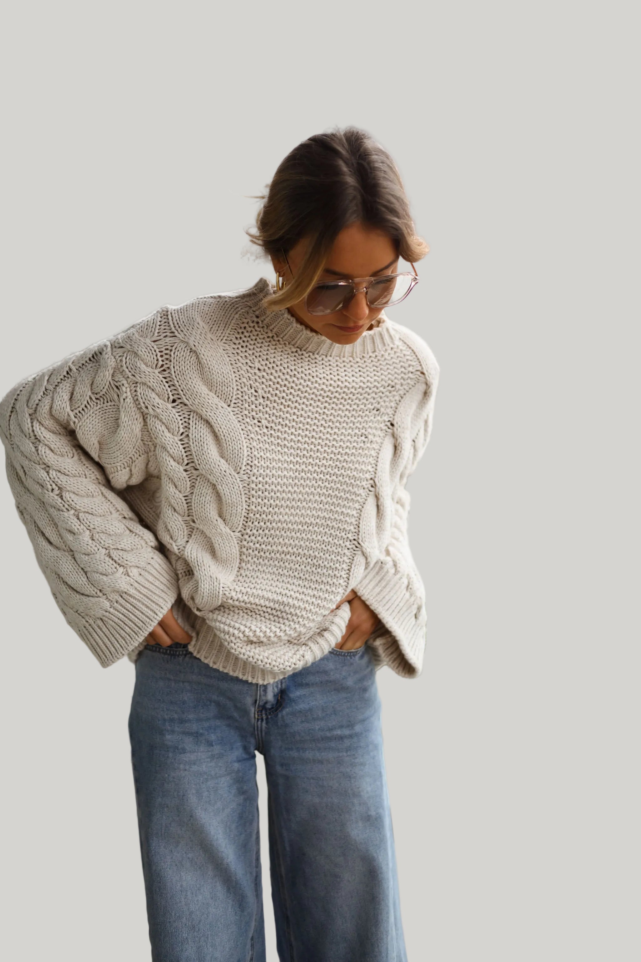 Twisted Knit Sweater