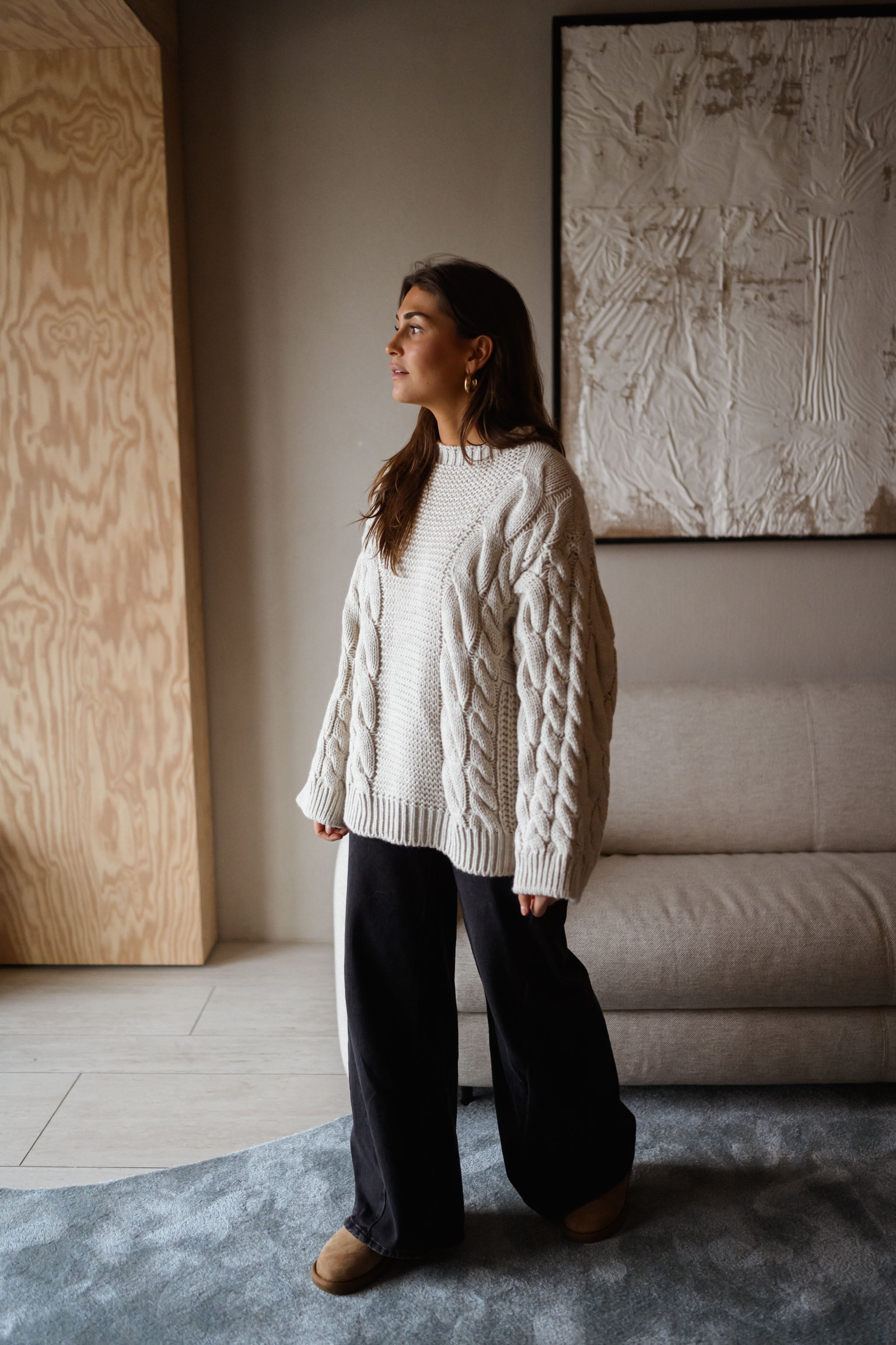 Twisted Knit Sweater