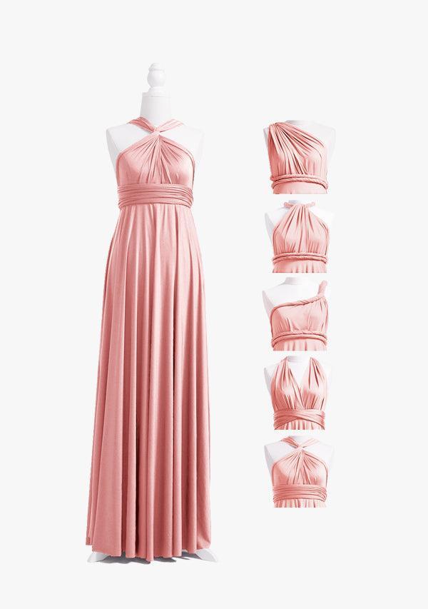 Rose Gold Multiway Infinity Dress