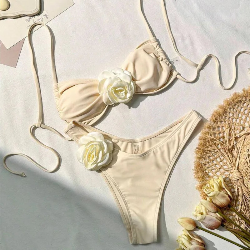 Sunset Bliss High-Waist Bikini | 2024 Swimwear Trend