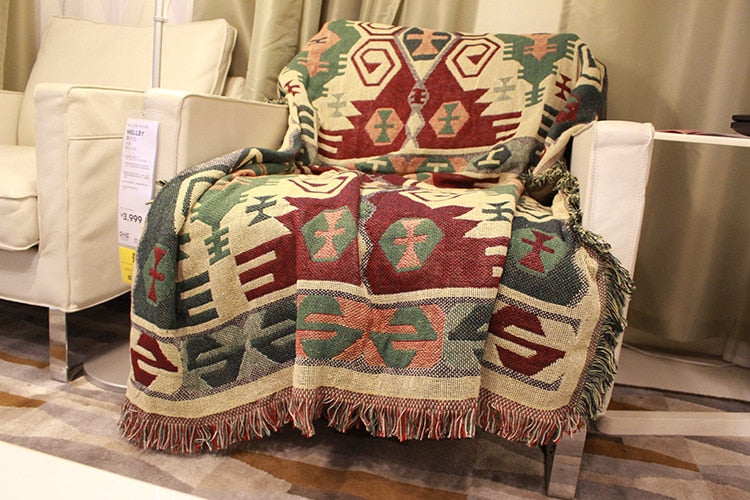Tribal Boho Rugs & Blankets - Outdoor or Indoor